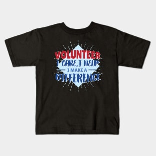 Volunteer Lettering Kids T-Shirt